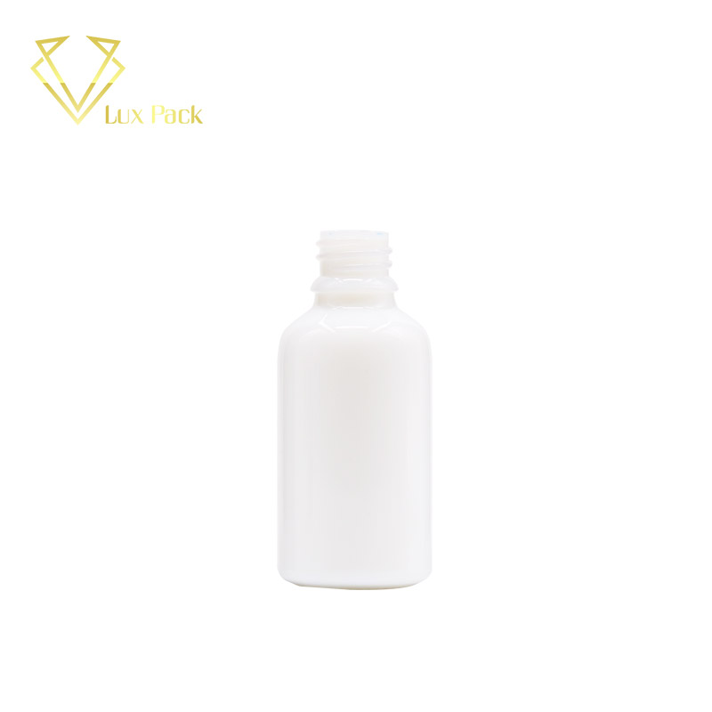 30ml cosmetic frosted glass serum bottle essential oil dropper bottle
