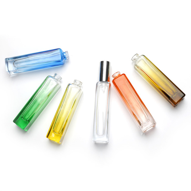 30ml crimp neck square perfume bottle