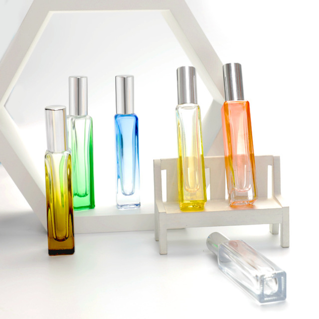 30ml crimp neck square perfume bottle