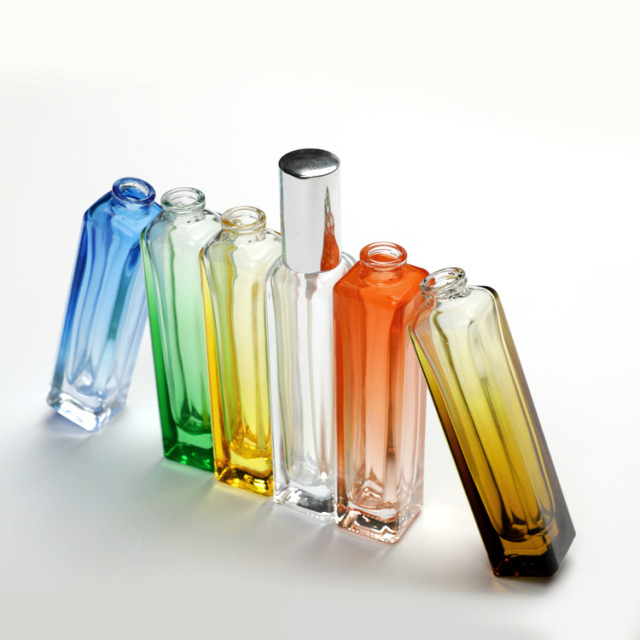 30ml crimp neck square perfume bottle