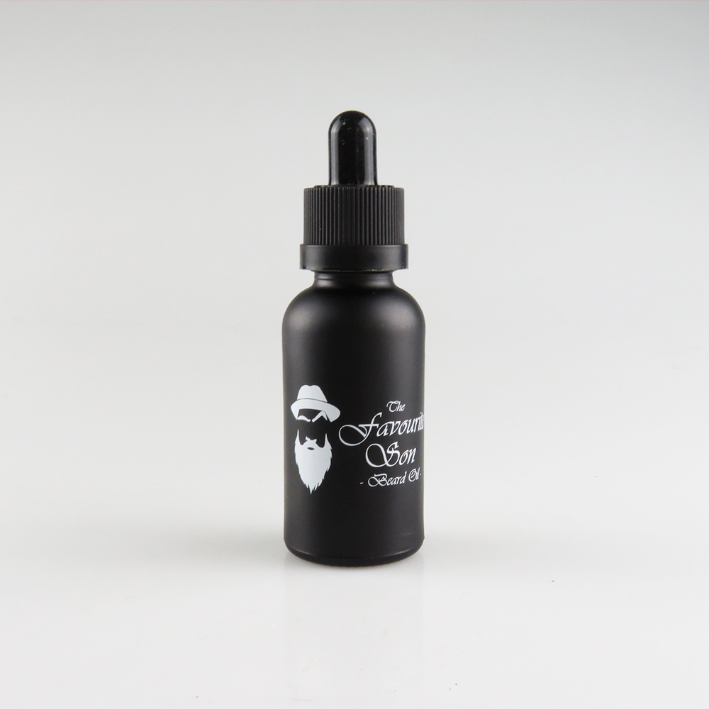 30ml custom glass dropper bottle with screen printing