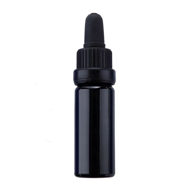 30ml dark violet glass essential oil bottle with dropper cap for essential oil