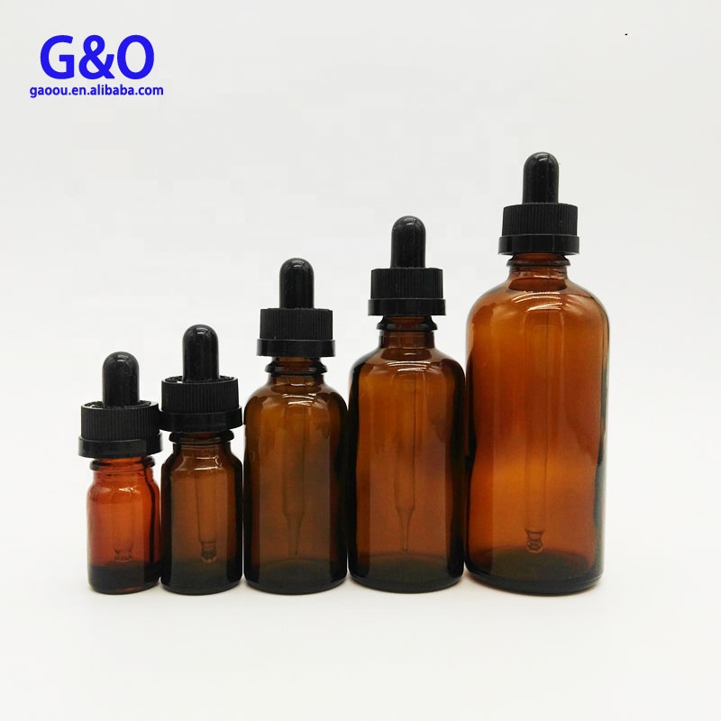 30ml e liquid black glass dropper bottles with childproof dropper and paper tube for e liquid