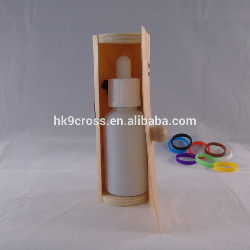 30ml e liquid black glass dropper bottles with childproof dropper and paper tube for e liquid