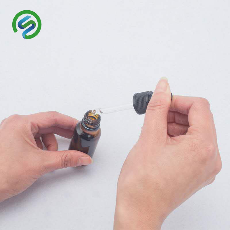 30ml essential oil bottle drip tube glass bottle brown color fast shipping 1 carton 330 pieces