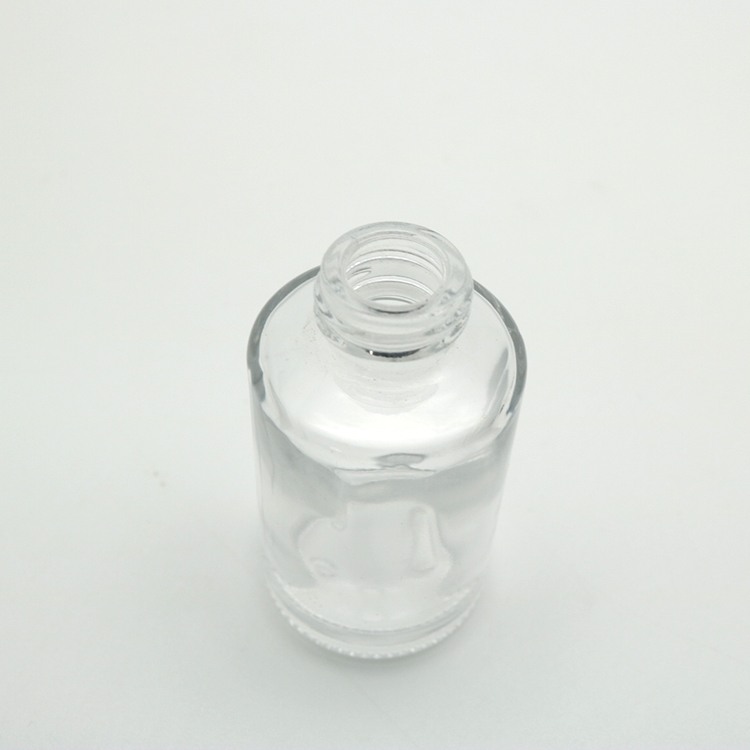 30ml flat shoulder essential oil glass dropper bottle