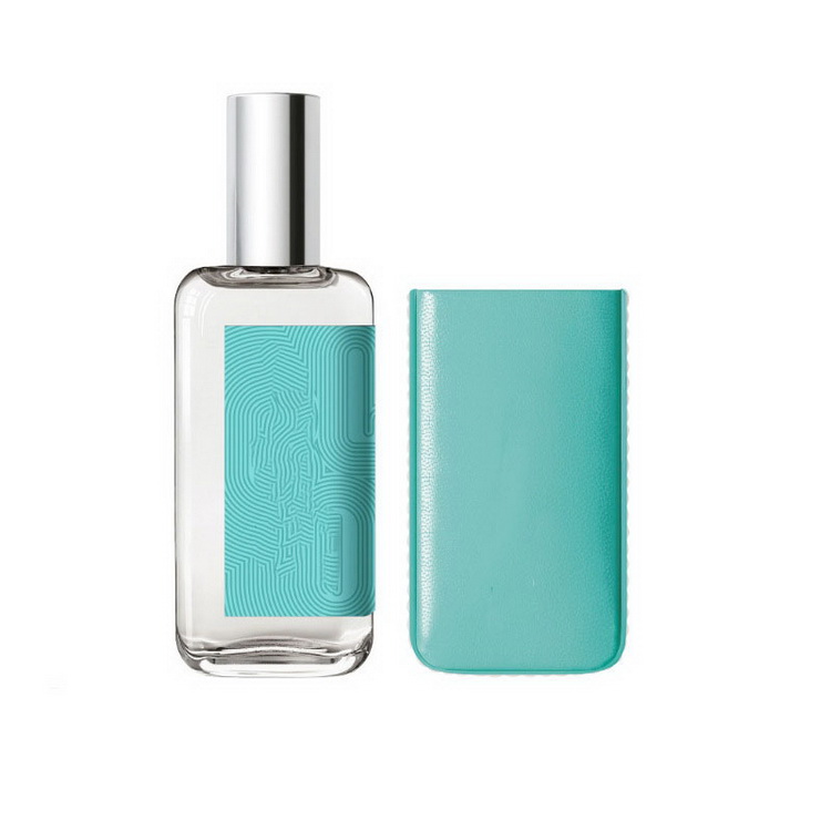 30ml flat square spray perfume bottle Packing transparent glass bottle