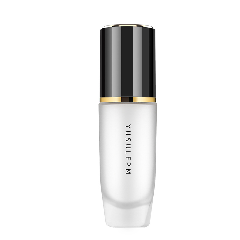 30ml foundation glass bottle empty glass foundation bottle round foundation bottle