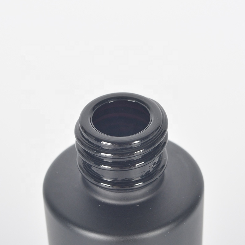 30ml frosted dropper glass bottle with bamboo dropper 2020 new trend
