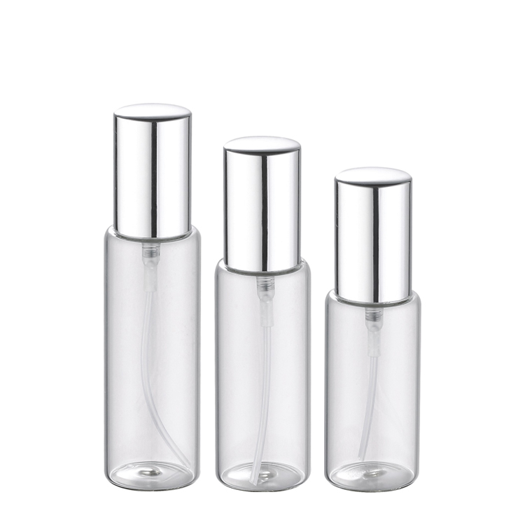 30ml glass diffuser cosmetics containers packaging clear transparent refill atomizer spray perfume bottle