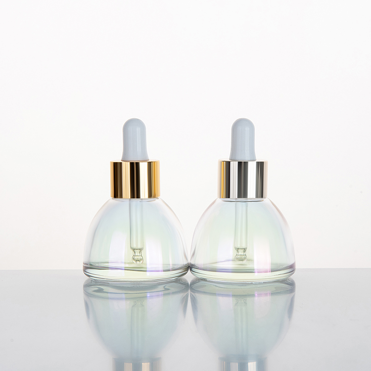 30ml glass dropper empty bottles for cosmetic packaging