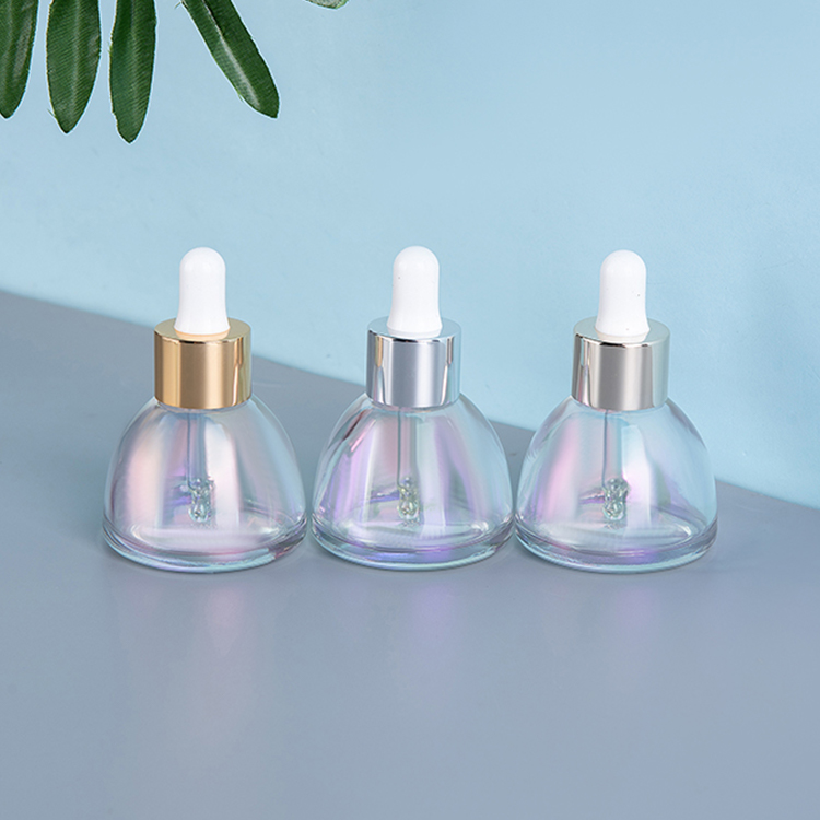 30ml glass dropper empty bottles for cosmetic packaging