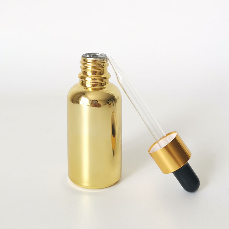 30ml gold glass dropper bottle essential oil bottle dropper wholesale