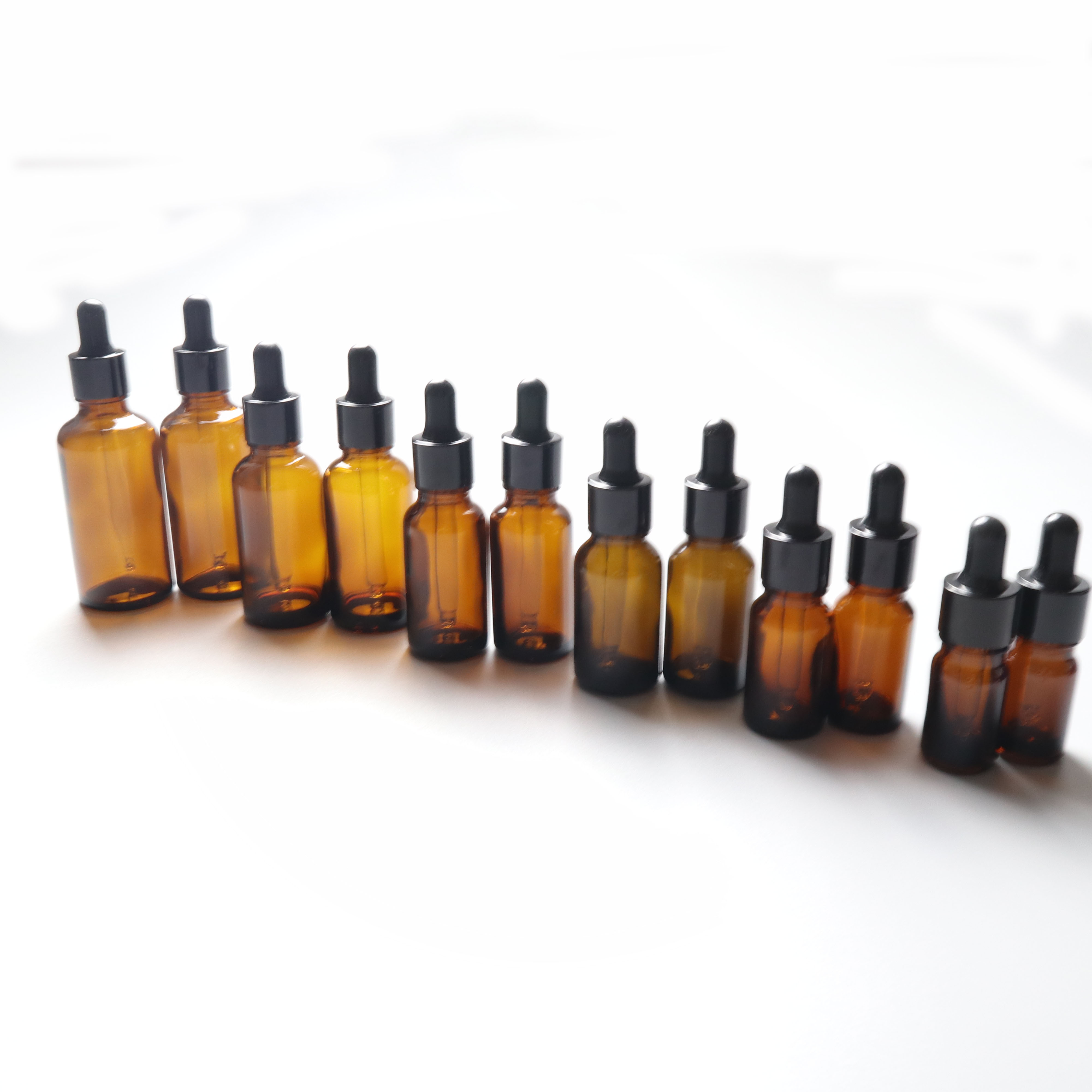 30ml gray clear 1 oz bottle with dropper