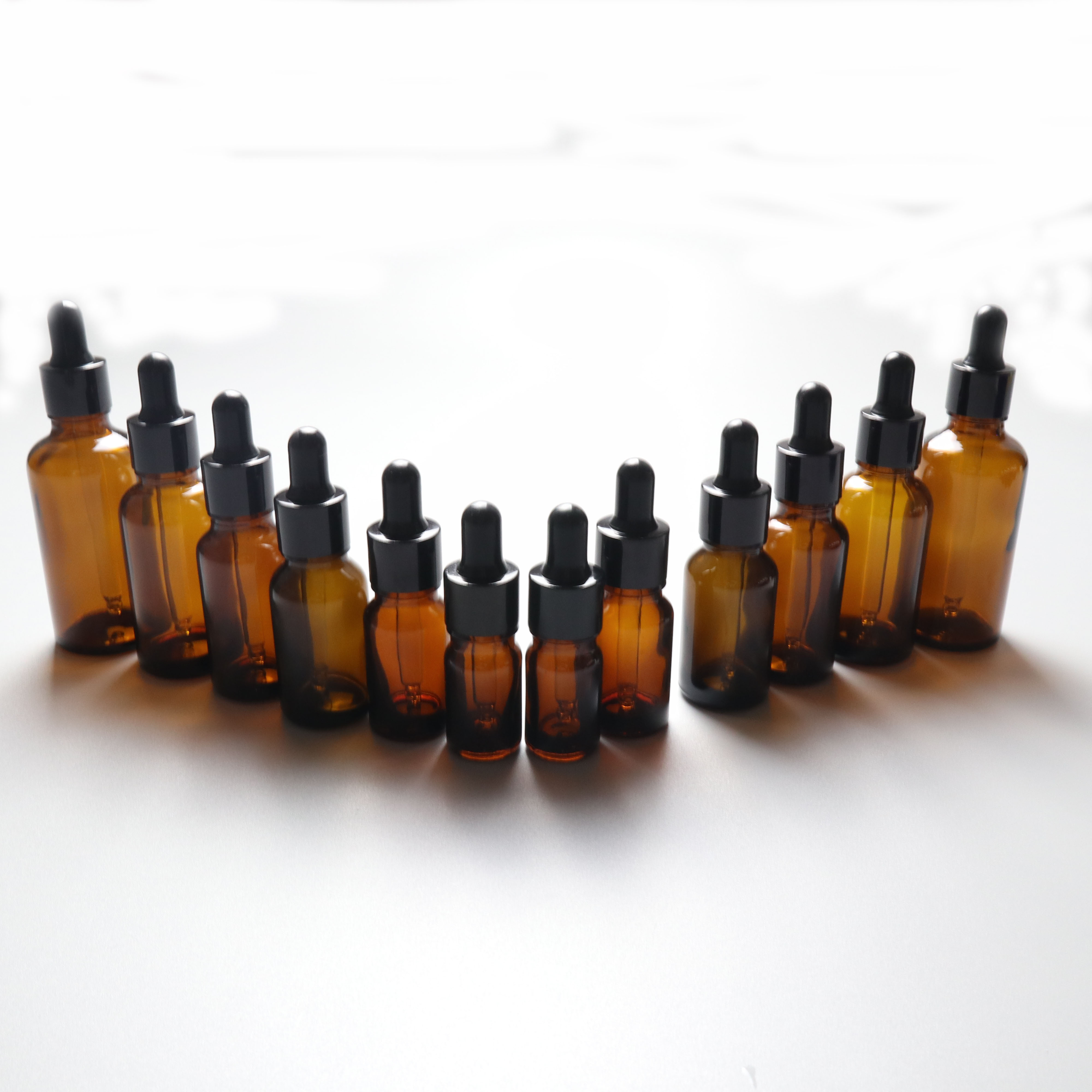 30ml gray clear 1 oz bottle with dropper