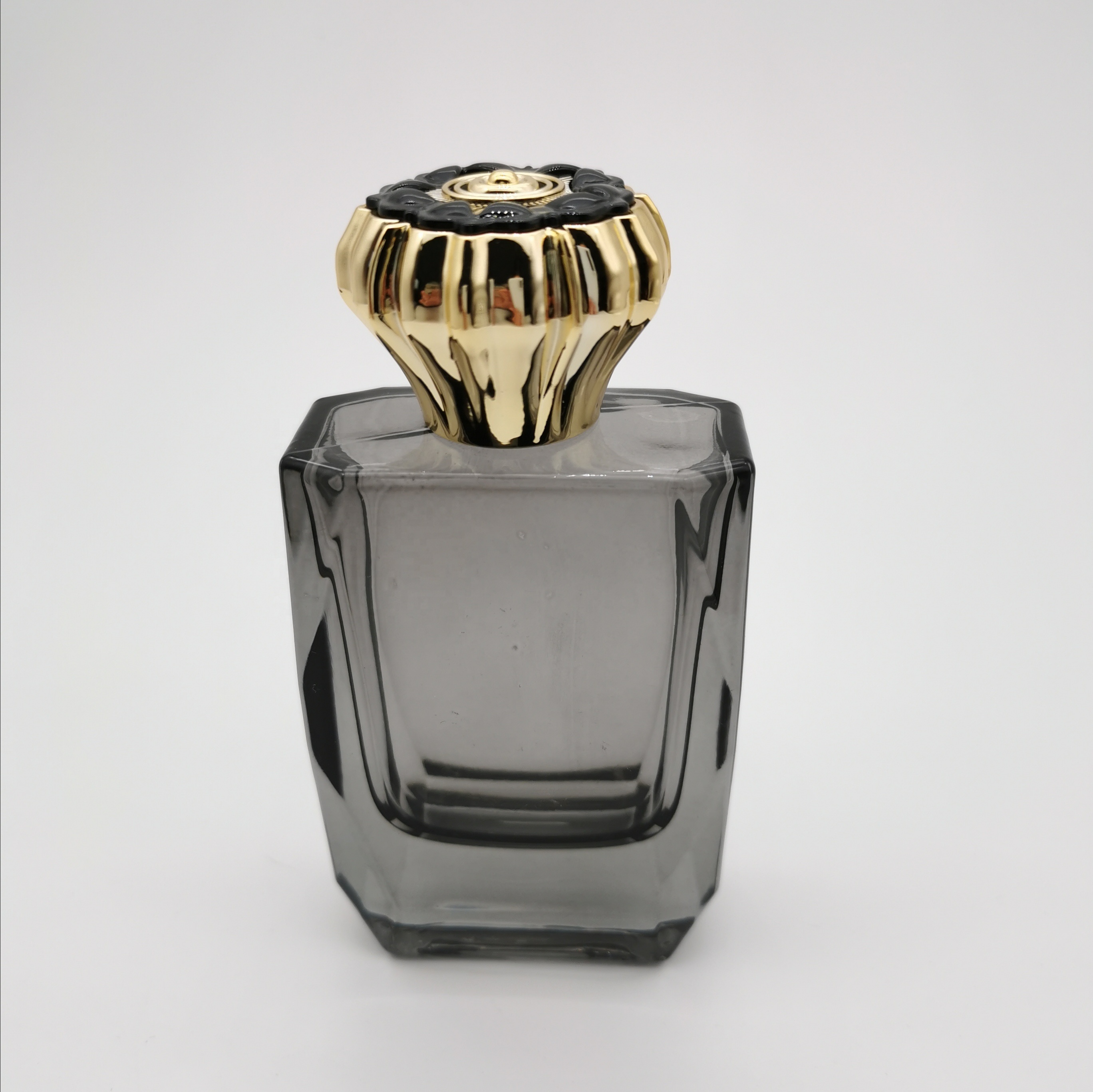 30ml hot selling empty gray square paint craft perfume bottle