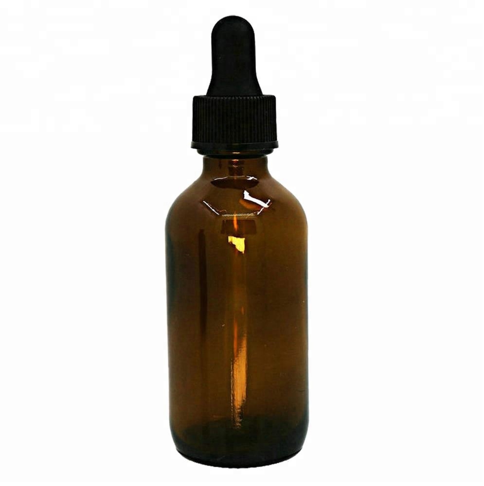 30ml lanjing penis shape bottle Boston round amber glass bottle for essential oil