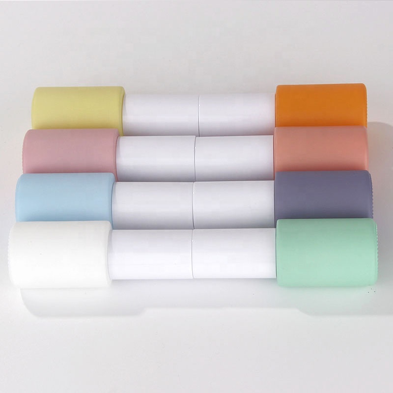 30ml pastel color sprayer glass bottle in white for wholesale serum container packing