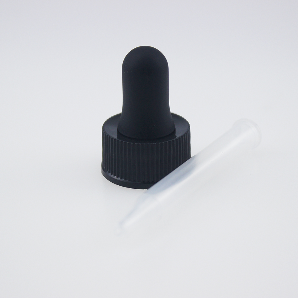 30ml plastic dropper empty small glass essential oil boston round bottle