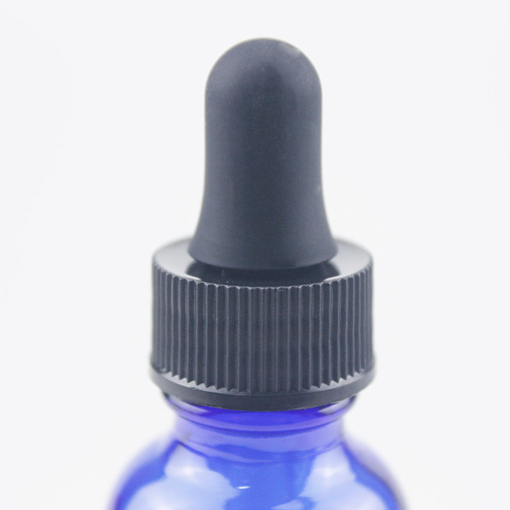30ml plastic dropper empty small glass essential oil boston round bottle