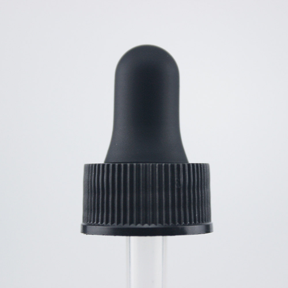 30ml plastic dropper empty small glass essential oil boston round bottle