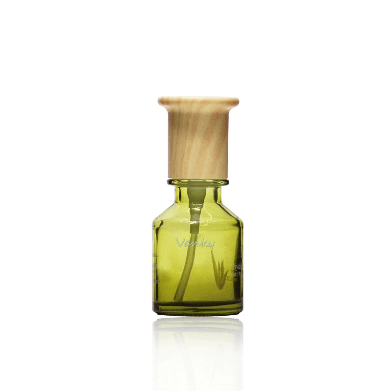 30ml push type dropper essential oil cosmetic glass bottle