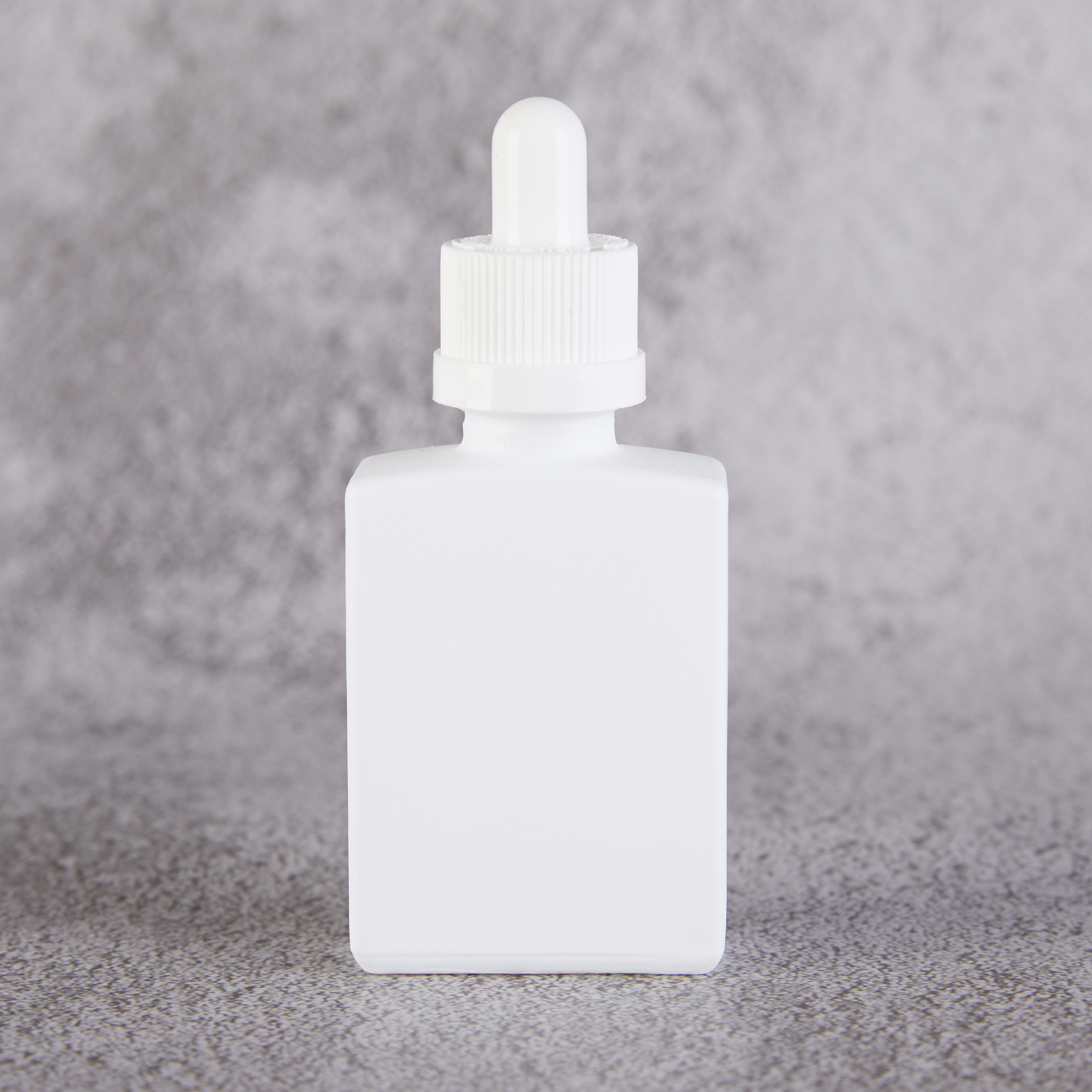 30ml rectangular black glass bottle empty beard e liquid oil glass bottle square matte black glass bottle