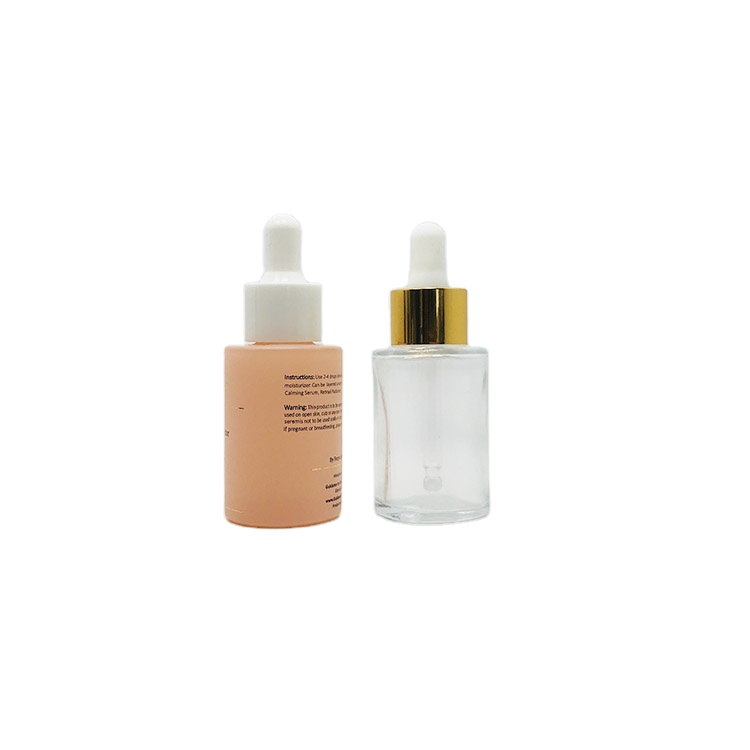 30ml rose gold bottlewith dropper cap empty serum bottle hot sale