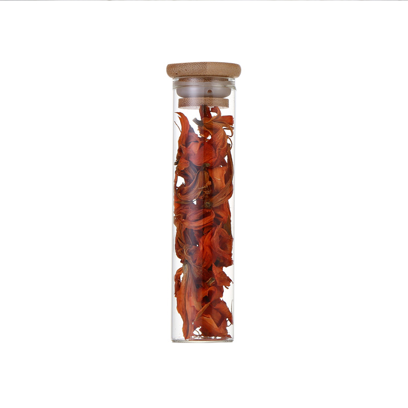 30ml saffron packaging bottle 50ml small storage tank straight tube glass bottle