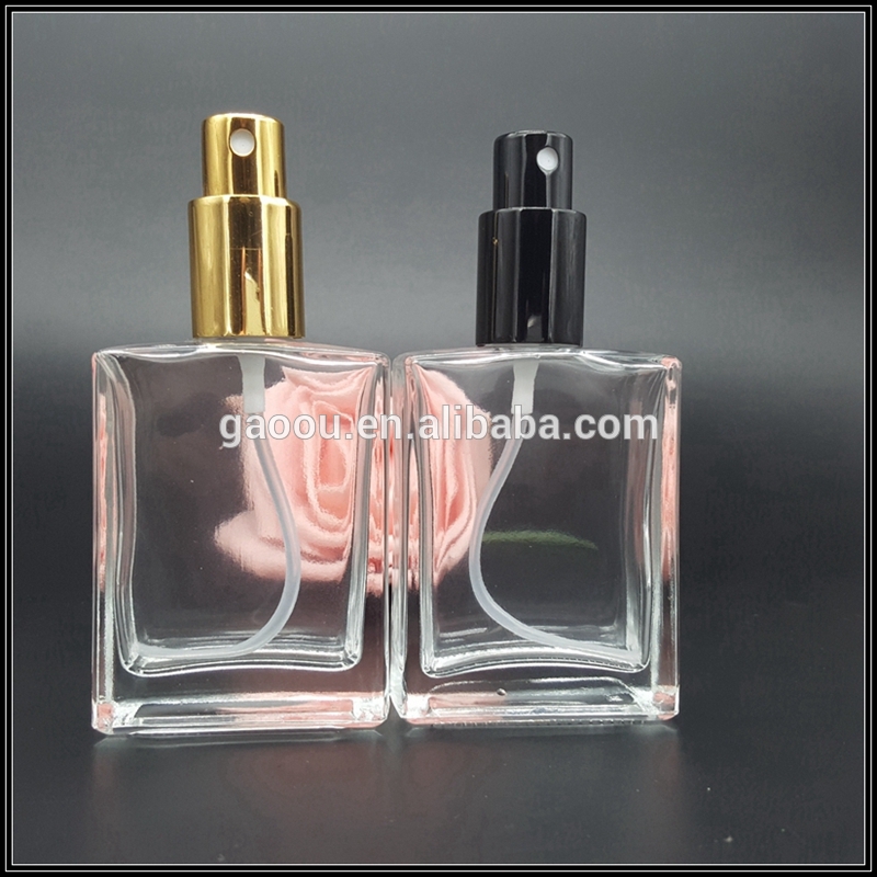 30ml square glass spray bottle /1oz square perfume spray bottle/square spray bottle30ml square glass bottle spray