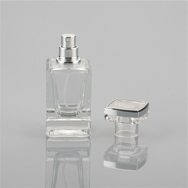 30ml transparent perfume bottle private labels glass perfume bottle