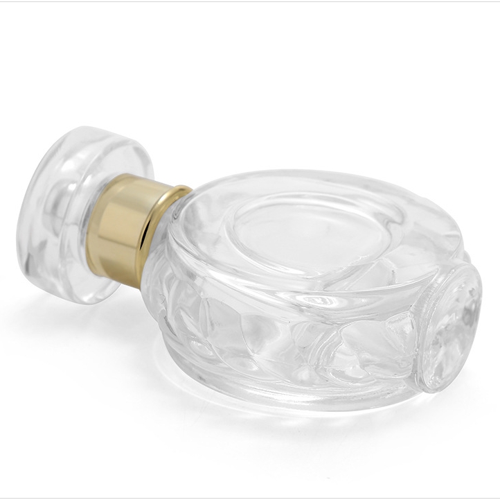 30ml white material Cosmetic Customized Perfume Glass Pump Spray Fine Mist Pump Bottles