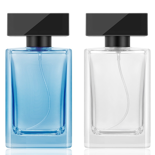 30ml white material Cosmetic Customized Perfume Glass Pump Spray Fine Mist Pump Bottles