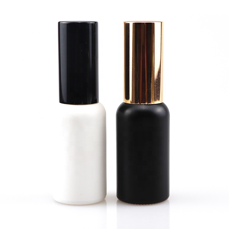 30ml white spray bottles cosmetics white glass bottles 30 ml white glass bottles with sprayer