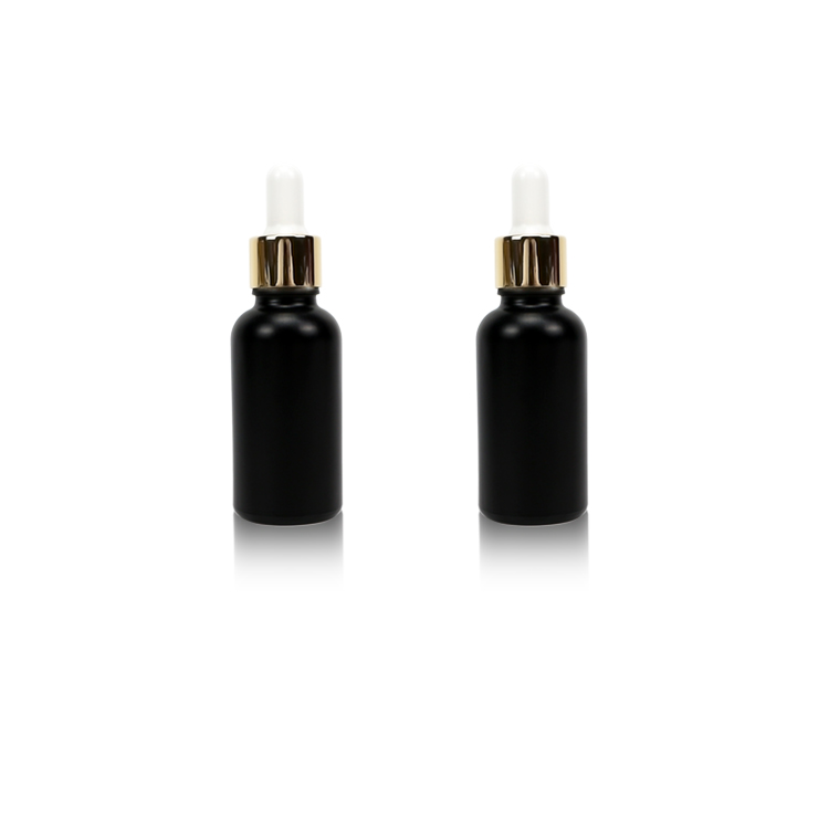 30ml wine plastic hair CBD oil dropper bottle cosmetic containers packaging glass bottle for cosmetic essential oil bottle