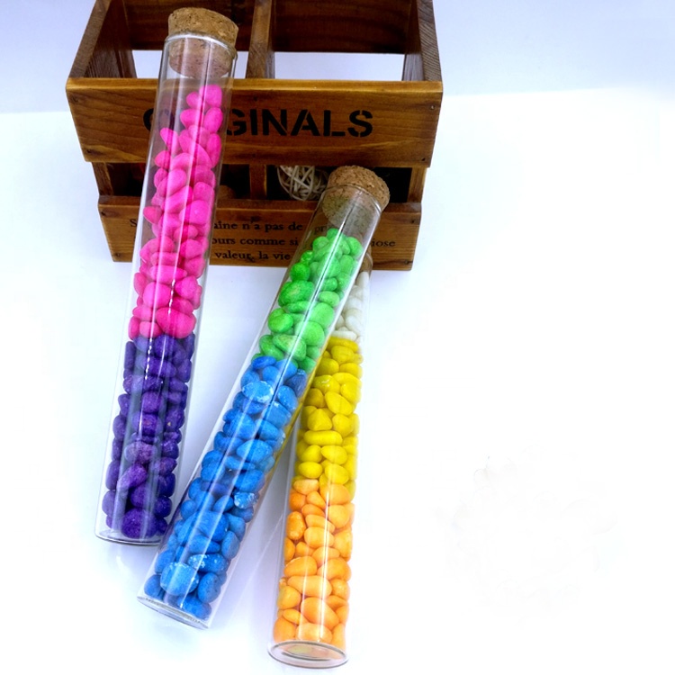 30x200mm 100ml 4oz Clear glass Test Tubes Vials packaging Culture testing bottle with cork lid for liquid samples handmade craft