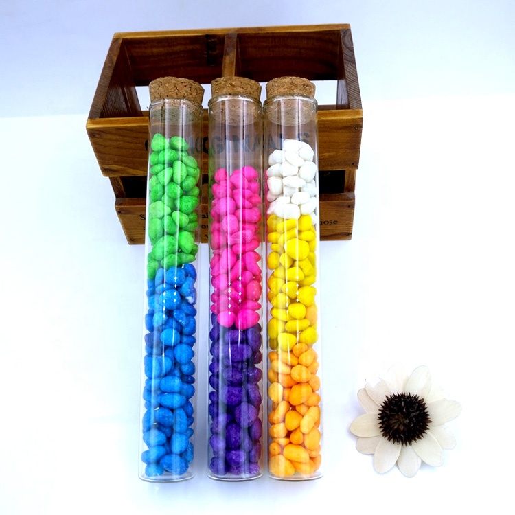30x200mm 100ml 4oz Clear glass Test Tubes Vials packaging Culture testing bottle with cork lid for liquid samples handmade craft