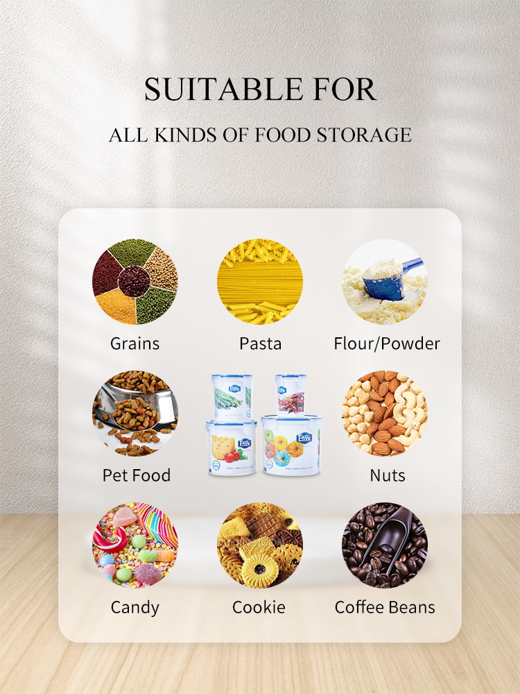 325ml wholesale bulk cute transparent clear packaging pet spice plastic pp cookie jar