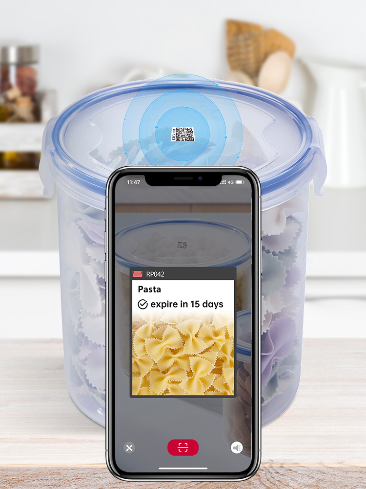 325ml wholesale bulk cute transparent clear packaging pet spice plastic pp cookie jar