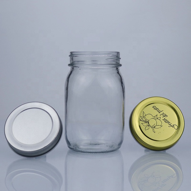 32oz Large capacity Clear Wide Mouth Mason Jars 1000ml Glass Mason Jars with screw lid