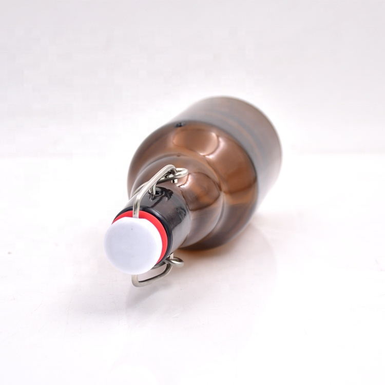 330ml 500ml recycled airtight glass beverage kombucha tea juice beer soft drinks bottle swing top