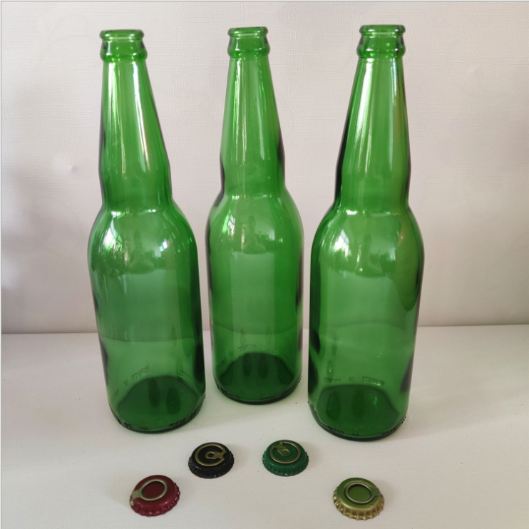 330ml/600ml Green Glass Beer Bottles