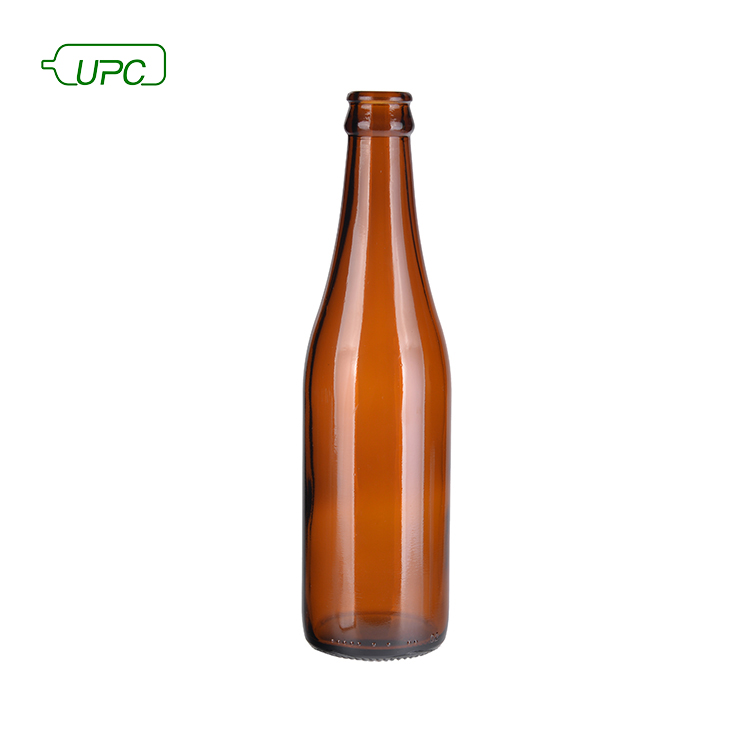 330ml amber glass beer bottle