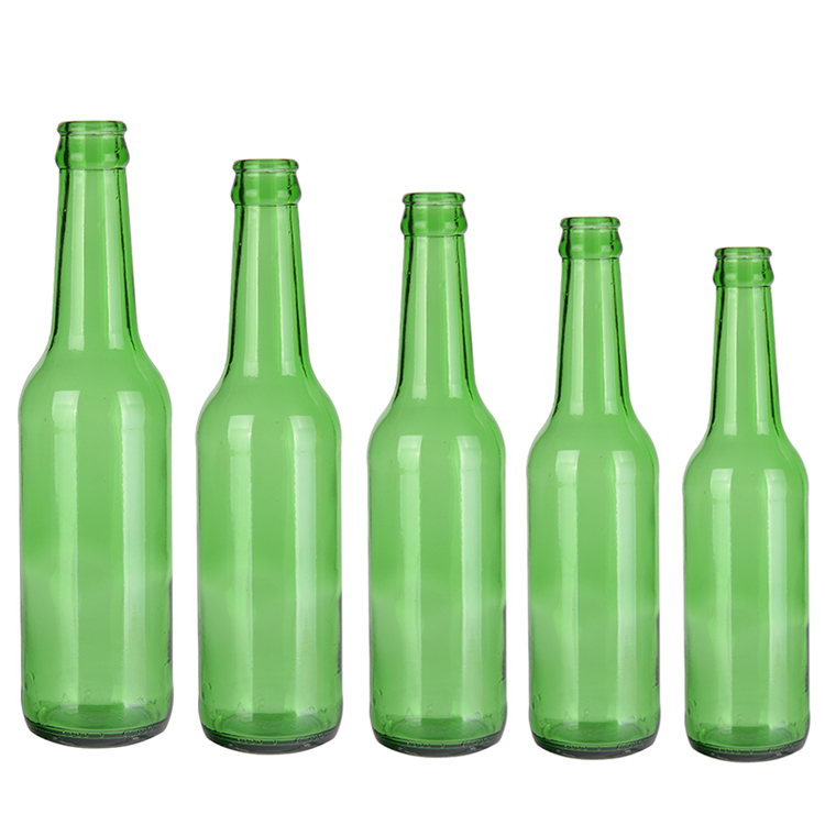 330ml amber glass beer bottle