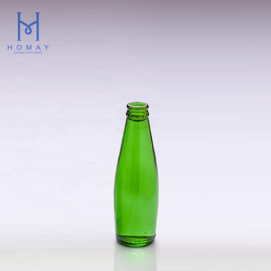 330ml amber green glass beer bottle for beer