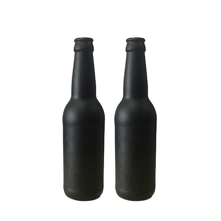 330ml black beer glass bottle air pressure beverage beer bottle