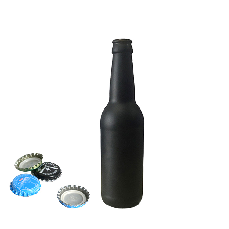 330ml black beer glass bottle air pressure beverage beer bottle