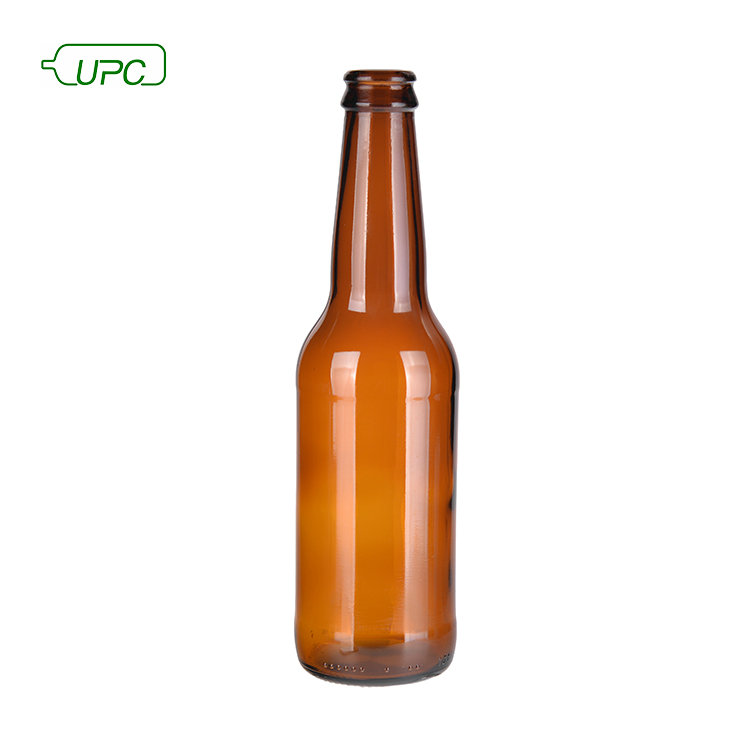 330ml brown beer bottle /amber beer bottle with cap