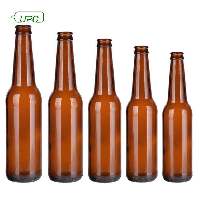 330ml brown beer bottle /amber beer bottle with cap