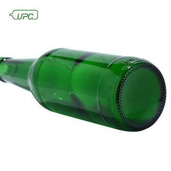 330ml dark green beer glass bottle